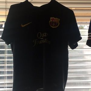 Black Barcelona Messi Jersey
